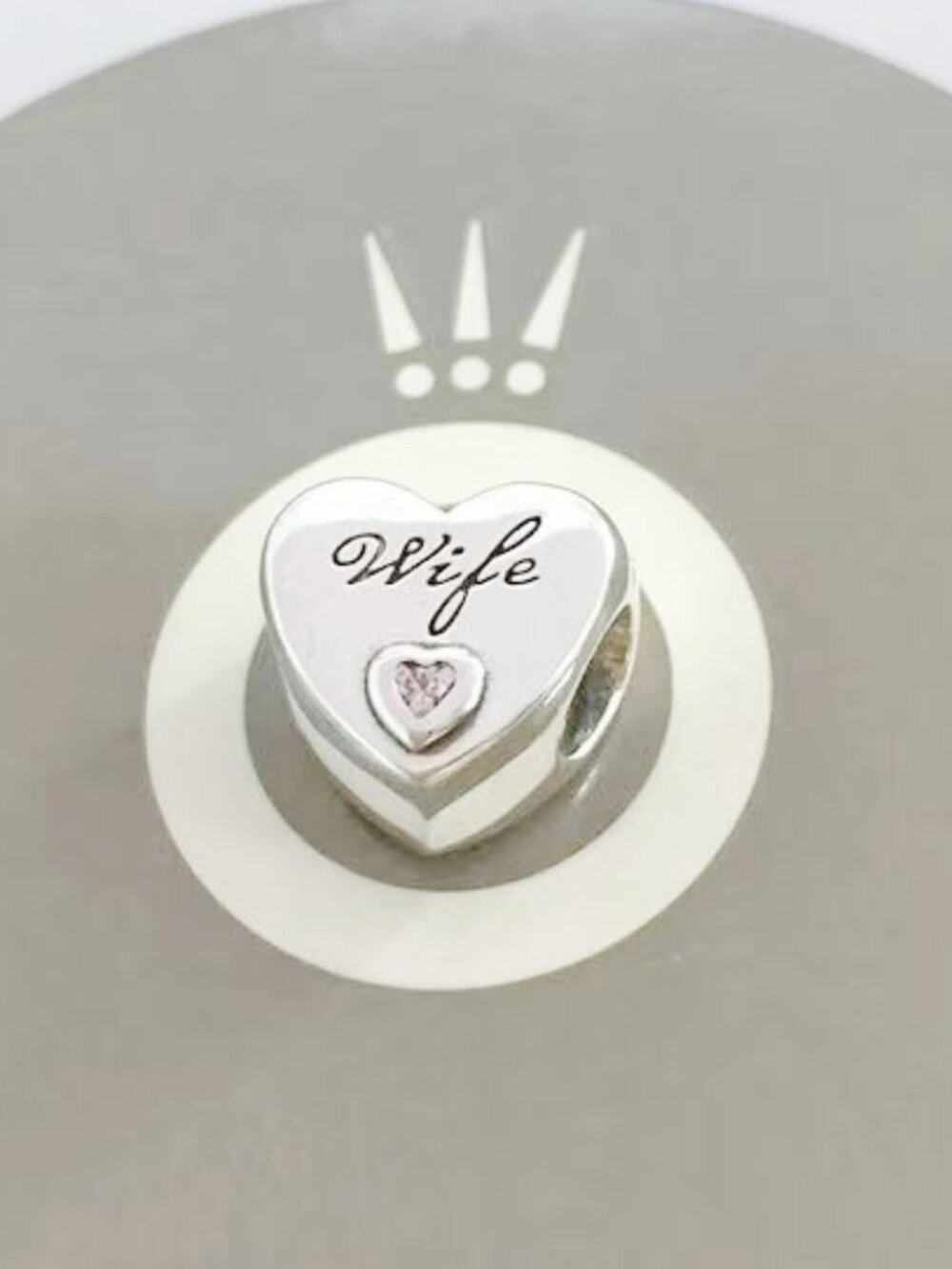 Pandora Wife Love Heart Charm